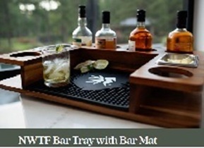Oak Bar Tray